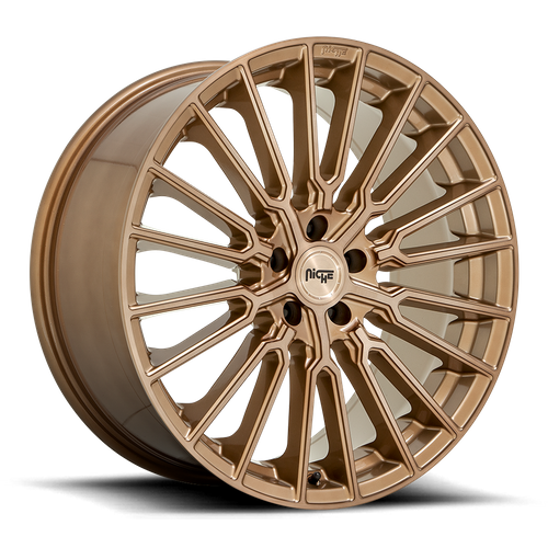 Niche M264 PREMIO Bronze Brushed 20x10.5 +40 5x114.3mm 72.6mm