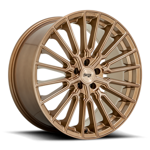 Niche M264 PREMIO Bronze Brushed 20x10.5 +40 5x114.3mm 72.6mm