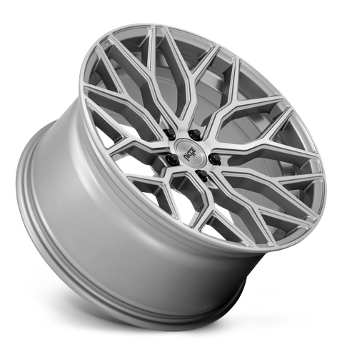 Niche M265 MAZZANTI Anthracite Brushed 22x10 +20 5x112mm 66.6mm