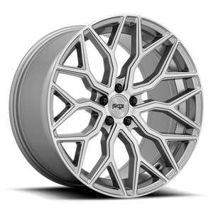 Niche M265 MAZZANTI Anthracite Brushed 22x10 +20 5x112mm 66.6mm