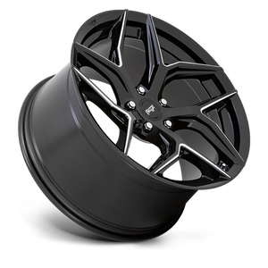 Niche M266 TORSION Gloss Black Milled 20x10.5 +40 5x114.3mm 72.6mm