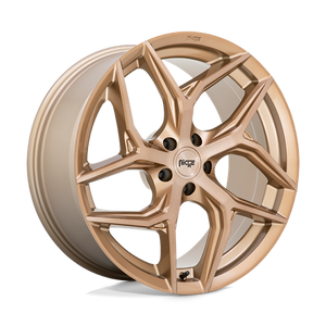 Niche M267 TORSION Platinum Bronze 20x10.5 +40 5x112mm 66.6mm