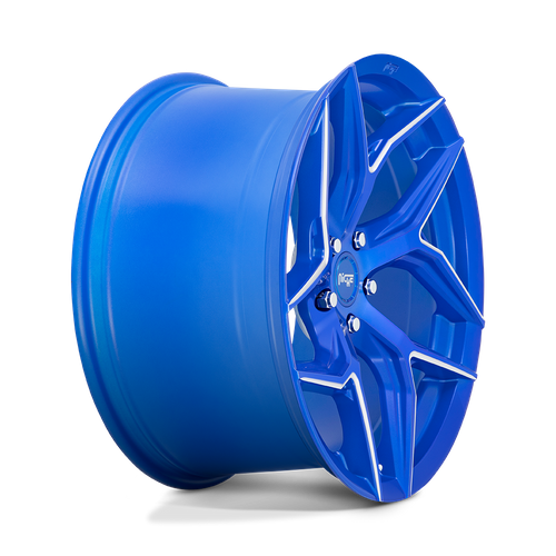 Niche M268 TORSION Anodized Blue Milled 20x9 +27 5x112mm 66.6mm