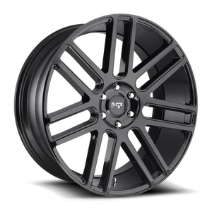 Niche M097 ELAN Gloss Black 24x10 +30 6x135mm 87.1mm - WheelWiz