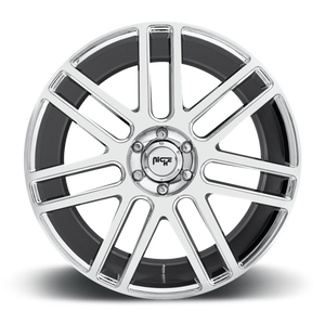 Niche M098 ELAN Chrome Plated 24x10 +30 6x135mm 87.1mm - WheelWiz