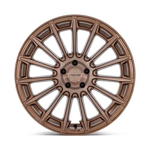 Niche M275 AMALFI Platinum Bronze 20x10.5 +20 5x114.3mm 72.6mm - Wheelwiz