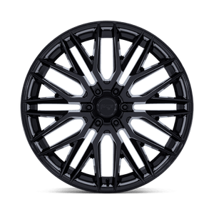 Niche M224 GAMMA Gloss Black 22x9.5 +25 6x139.7mm 106.1mm - Wheelwiz
