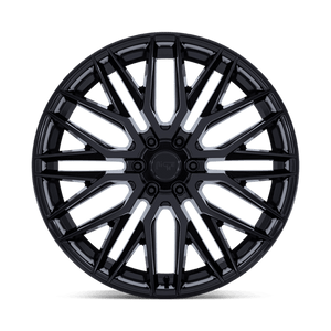 Niche M224 GAMMA Gloss Black 24x10 +30 6x135mm 87.1mm
