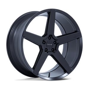 Niche NC283 MODENA Matte Black 20x10.5 +30 5x112mm 66.6mm - Wheelwiz