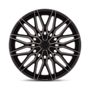 Niche NC278 CALABRIA 6 Matte Black Machined Dark Tint 20x9.5 +30 6x135mm 87.1mm - Wheelwiz