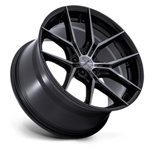 Niche NC279 PRODIGY 5 Gloss Black Dark Tinted Clear 24x10 +20 5x112mm 66.6mm