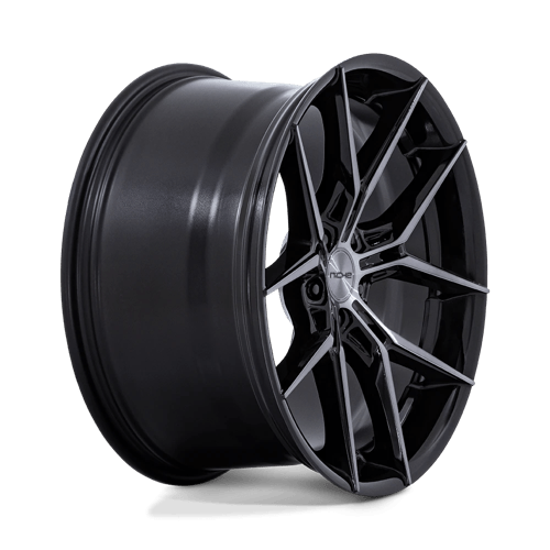Niche NC279 PRODIGY 5 Gloss Black Dark Tinted Clear 19x8.5 +35 5x112mm 72.6mm - Wheelwiz