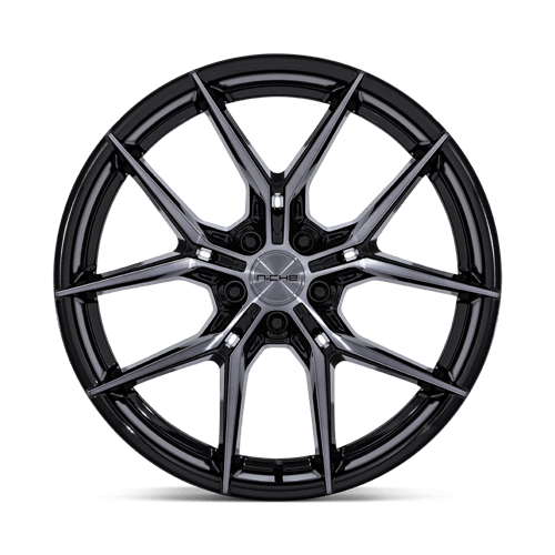 Niche NC279 PRODIGY 5 Gloss Black Dark Tinted Clear 19x8.5 +25 5x120mm 72.6mm - Wheelwiz