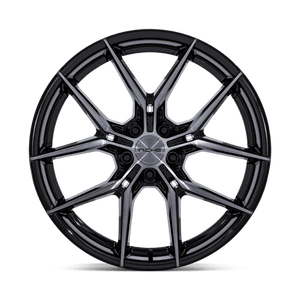 Niche NC279 PRODIGY 5 Gloss Black Dark Tinted Clear 20x9 +20 5x112mm 72.6mm