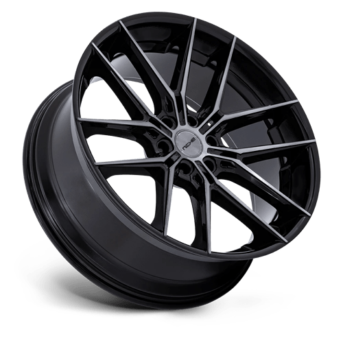 Niche NC280 PRODIGY 6 Gloss Black Dark Tinted Clear 22x9.5 +20 6x139.7mm 106.1mm - Wheelwiz