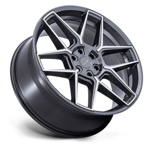 Niche NC281 RISE Anthracite W/ Machined Face 20x10.5 +38 5x120mm 72.6mm - Wheelwiz