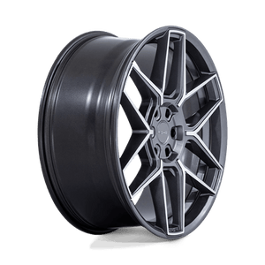 Niche NC281 RISE Anthracite W/ Machined Face 20x10.5 +38 5x112mm 66.6mm - Wheelwiz