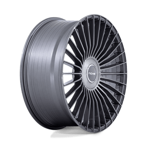 Niche NC282 SERENE Gloss Titanium Brushed 22x10.5 +38 5x112|5x120mm 72.6mm