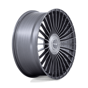Niche NC282 SERENE Gloss Titanium Brushed 20x10.5 +38 5x112|5x120mm 72.6mm - Wheelwiz