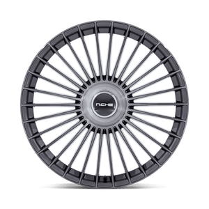 Niche NC282 SERENE Gloss Titanium Brushed 20x9 +20 Custom 72.6mm - Wheelwiz