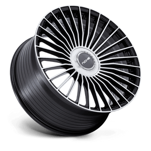 Niche NC282 SERENE Gloss Black W/ Machined Face 21x9 +20 Custom 72.6mm