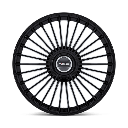 Niche NC282 SERENE Gloss Black 21x10.5 +20 Custom 72.6mm