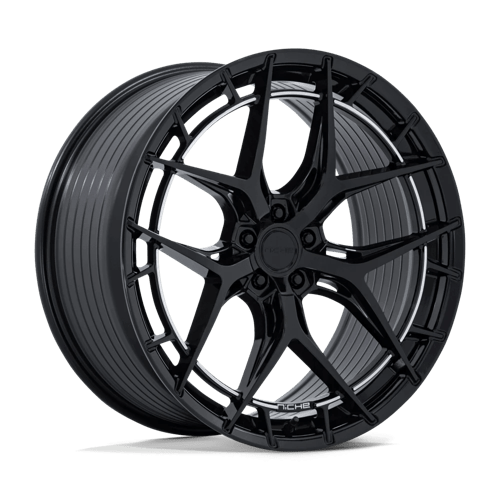 Niche NC286 RIVIERA Gloss Black 20x11 +43 5x120mm 72.6mm - Wheelwiz
