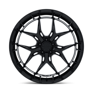 Niche NC286 RIVIERA Gloss Black 20x11 +50 5x114.3mm 72.6mm - Wheelwiz
