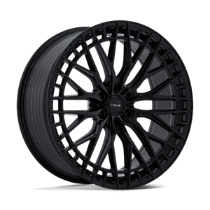 Niche NC288 GENOA Gloss Black 22x10 +20 6x139.7mm 106.1mm - Wheelwiz
