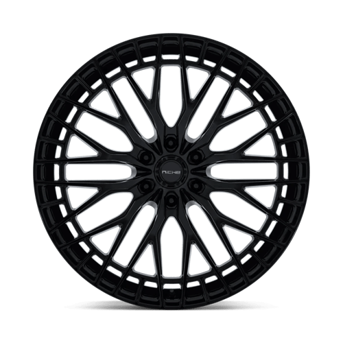 Niche NC288 GENOA Gloss Black 22x10 +20 6x139.7mm 106.1mm - Wheelwiz