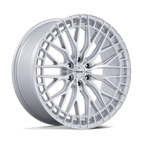 Niche NC288 GENOA Gloss Silver W/ Machined Face 22x9.5 +38 6x120mm 66.9mm - Wheelwiz