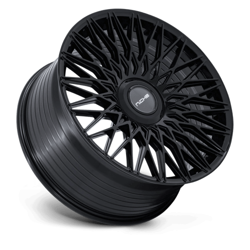 Niche NC289 CAPRI Gloss Black 20x10.5 +45 5x108|5x112mm 72.6mm - Wheelwiz