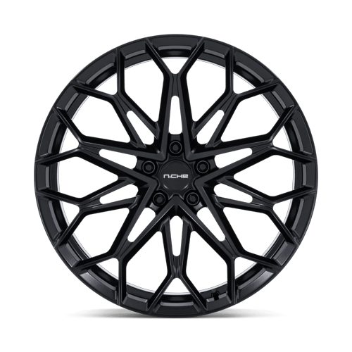 Niche NC600 MANTA Matte Black 20x13 +30 5x120mm 66.9mm