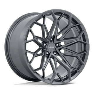 Niche NC600 MANTA Satin Gunmetal 20x9 +40 5x120mm 67.1mm