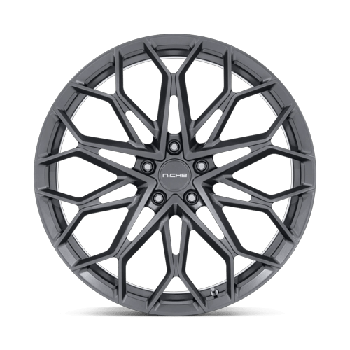 Niche NC600 MANTA Satin Gunmetal 19x10 +35 5x120.65mm 70.3mm