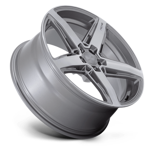 Niche M270 TERAMO Anthracite Brushed Face Tint 20x9 +25 5x114.3mm 72.6mm - Wheelwiz