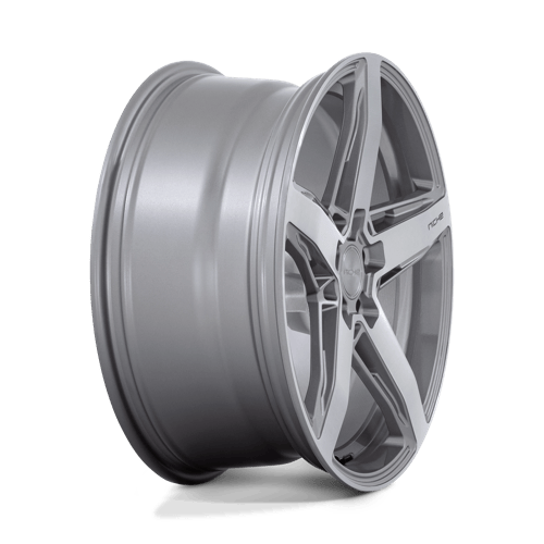 Niche M270 TERAMO Anthracite Brushed Face Tint 20x10.5 +40 5x120mm 72.6mm