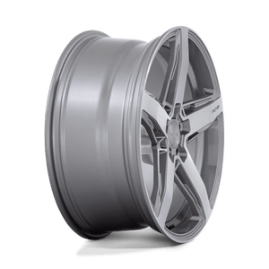 Niche M270 TERAMO Anthracite Brushed Face Tint 20x11 +50 5x114.3mm 70.7mm - Wheelwiz