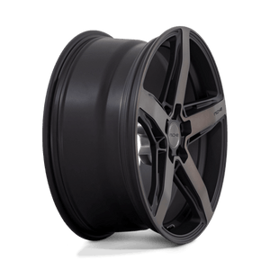 Niche M271 TERAMO Matte Black W Double Dark Tint 20x9 +27 5x112mm 66.6mm - Wheelwiz