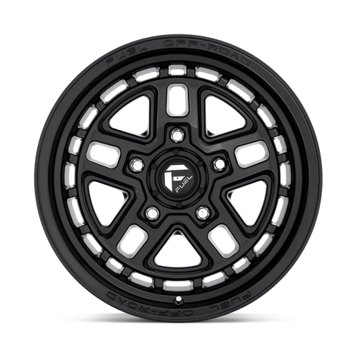 Fuel Offroad D667 NITRO Matte Black 17x9 -12 5x127mm 71.5mm - Wheelwiz