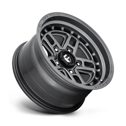 Fuel Offroad D668 NITRO Matte Gun Metal 17x9 -12 5x127mm 71.5mm - Wheelwiz
