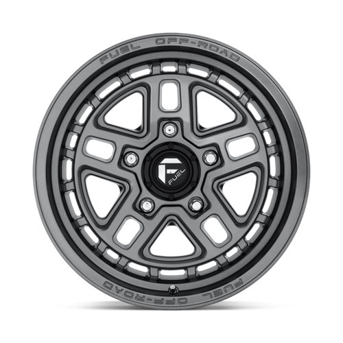 Fuel Offroad D668 NITRO Matte Gun Metal 17x9 -12 5x127mm 71.5mm - Wheelwiz