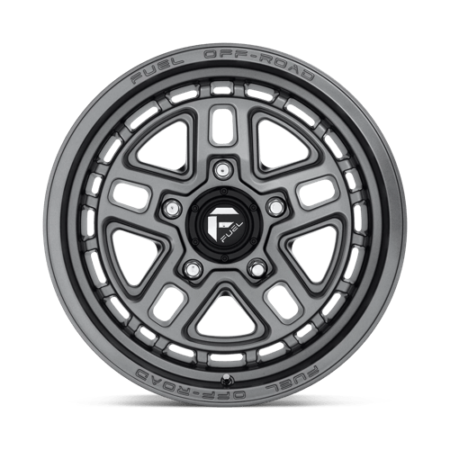 Fuel Offroad D668 NITRO Matte Gun Metal 17x9 -12 5x139.7mm 78.1mm - Wheelwiz