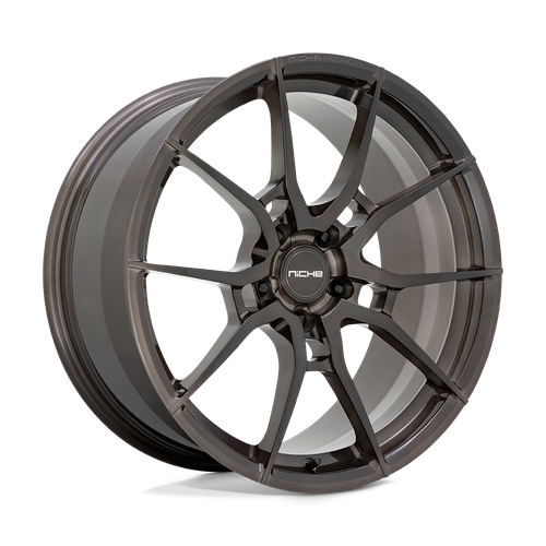 Niche T111 KANAN Brushed Candy Smoke 20x10.5 +50 5x112mm 66.6mm - Wheelwiz