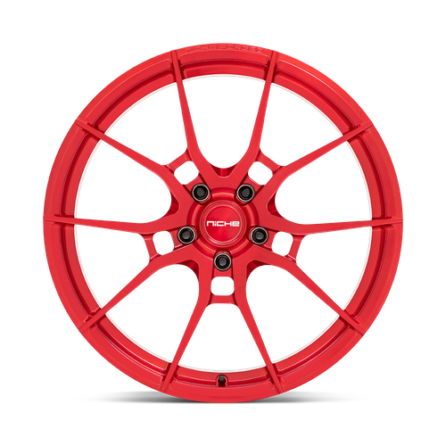 Niche T113 KANAN Brushed Candy Red 20x10 +45 5x120mm 67.1mm - Wheelwiz