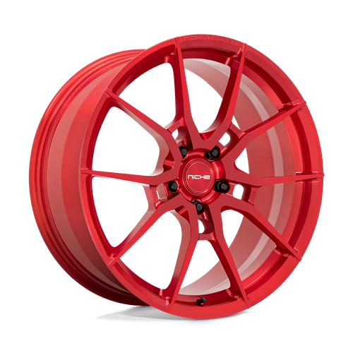 Niche T113 KANAN Brushed Candy Red 20x11.5 +45 5x120mm 70.7mm - Wheelwiz