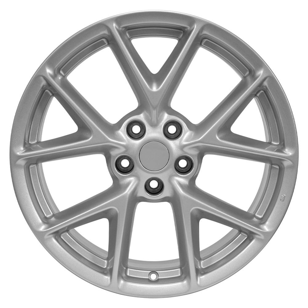 OE Wheels Replica NS20 Silver 19x8.0 +50 5x114.3mm 66.1mm
