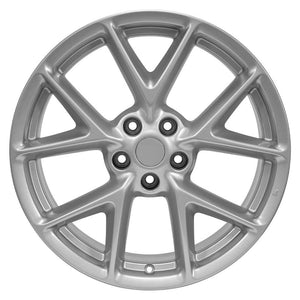 OE Wheels Replica NS20 Silver 19x8.0 +50 5x114.3mm 66.1mm