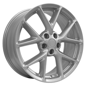 OE Wheels Replica NS20 Silver 19x8.0 +50 5x114.3mm 66.1mm