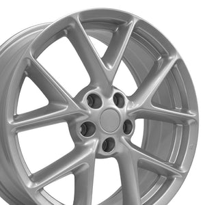 OE Wheels Replica NS20 Silver 19x8.0 +50 5x114.3mm 66.1mm